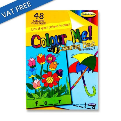A4 48pg Colouring Book - Fun Activity