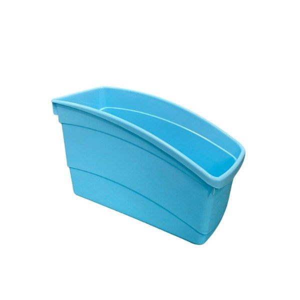 **Cleverco Plastic Book & Storage Tub Pastel Blue