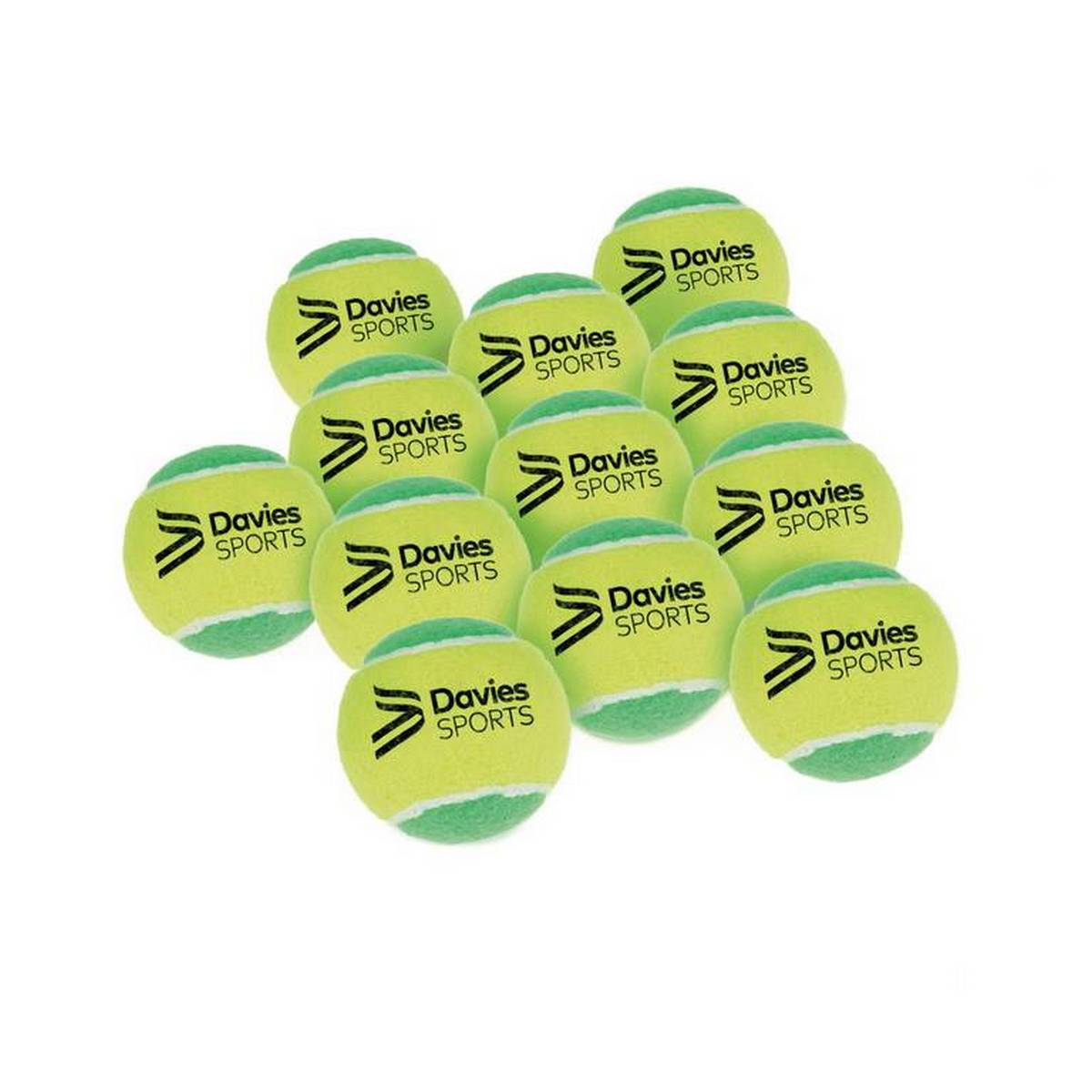 Davies Sports Tennis Ball Green Pk 12