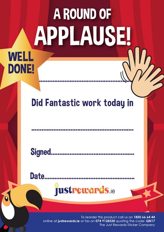 **Praise Pad - A Round Of Applause