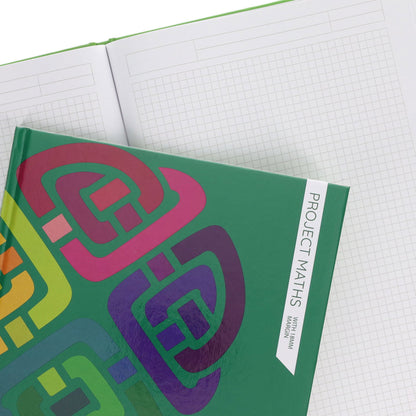 Ormond A4 128 Page 5mm Sq Hardcover Project Maths Copy