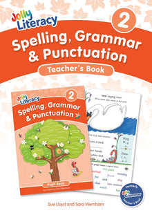 Jolly Literacy: Spelling, Grammar and Punctuation, Teacher's Book 2 (Precursive letters)