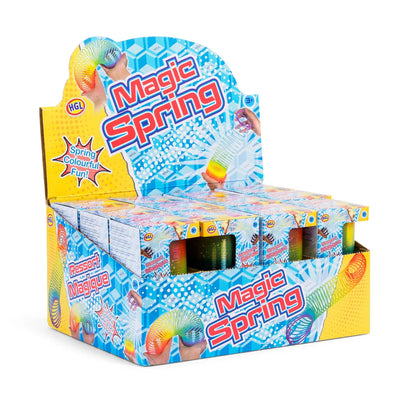 Round Magic Spring Slinky - Rainbow Colours