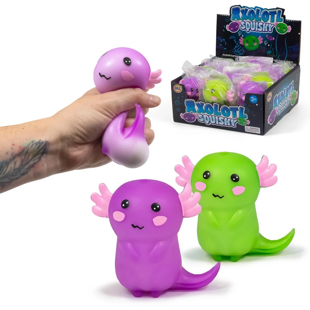 Axolotl Squishy Stress Toy