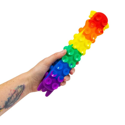 Axolotl Light Up Push Popper Suction - Large