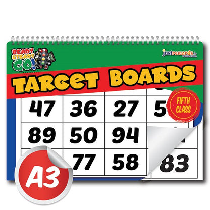 Target Board 5th Class Mental Maths Activities