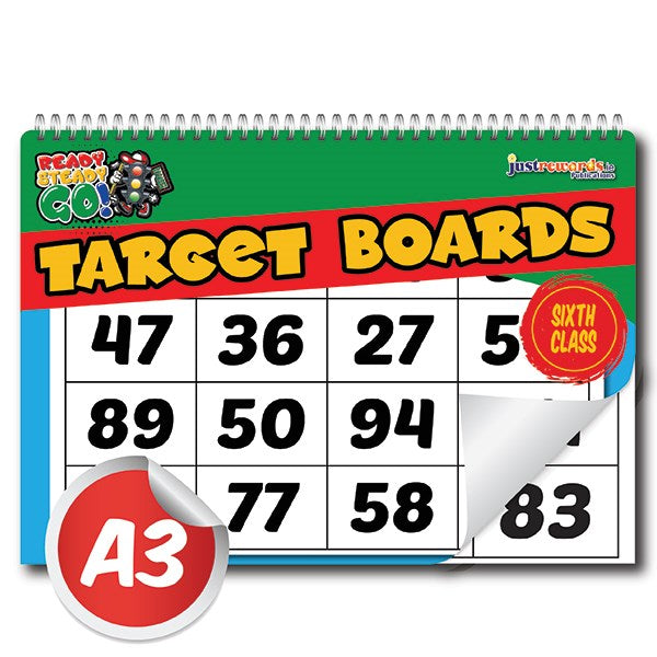 Target Board 6th Class Mental Maths Activities