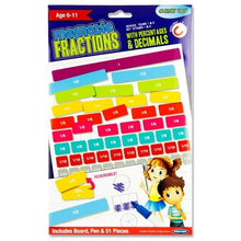 Magnetic Fractions Percentages & Decimals