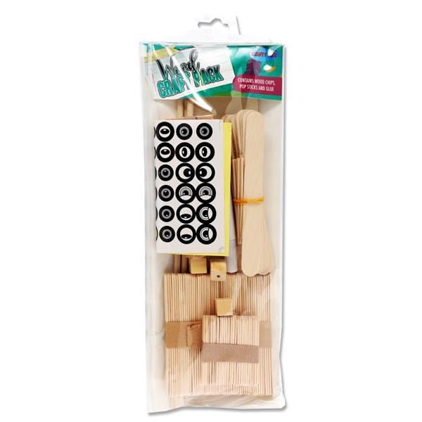 Crafty Bitz Craft Pack - Wood Shapes