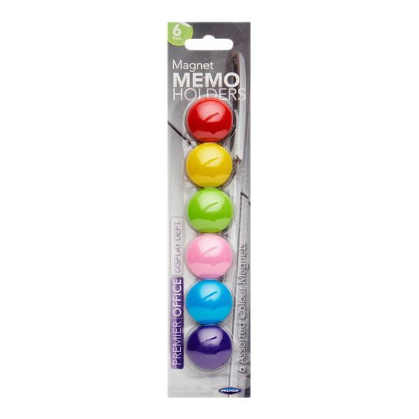 Premier 6 Magnetic Memo Holder Asstd