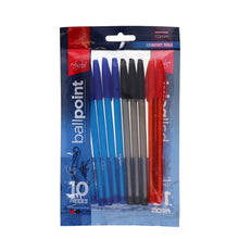 ProScribe Ballpoint Pens Assorted Pack of 10