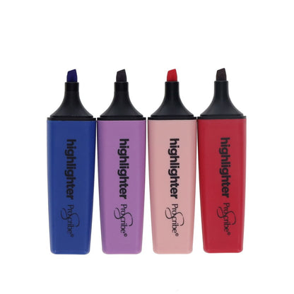 ProScribe Highlighter Markers Pack of 4