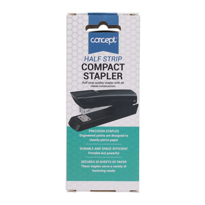 Concept 26/6 Half Strip Compact Stapler