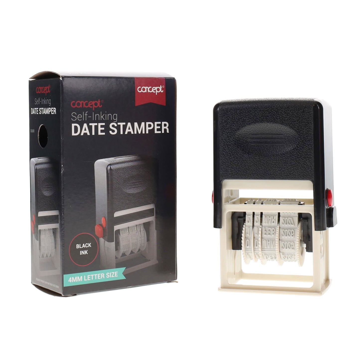 Concept Office Pro Self-Inking Date Stamper