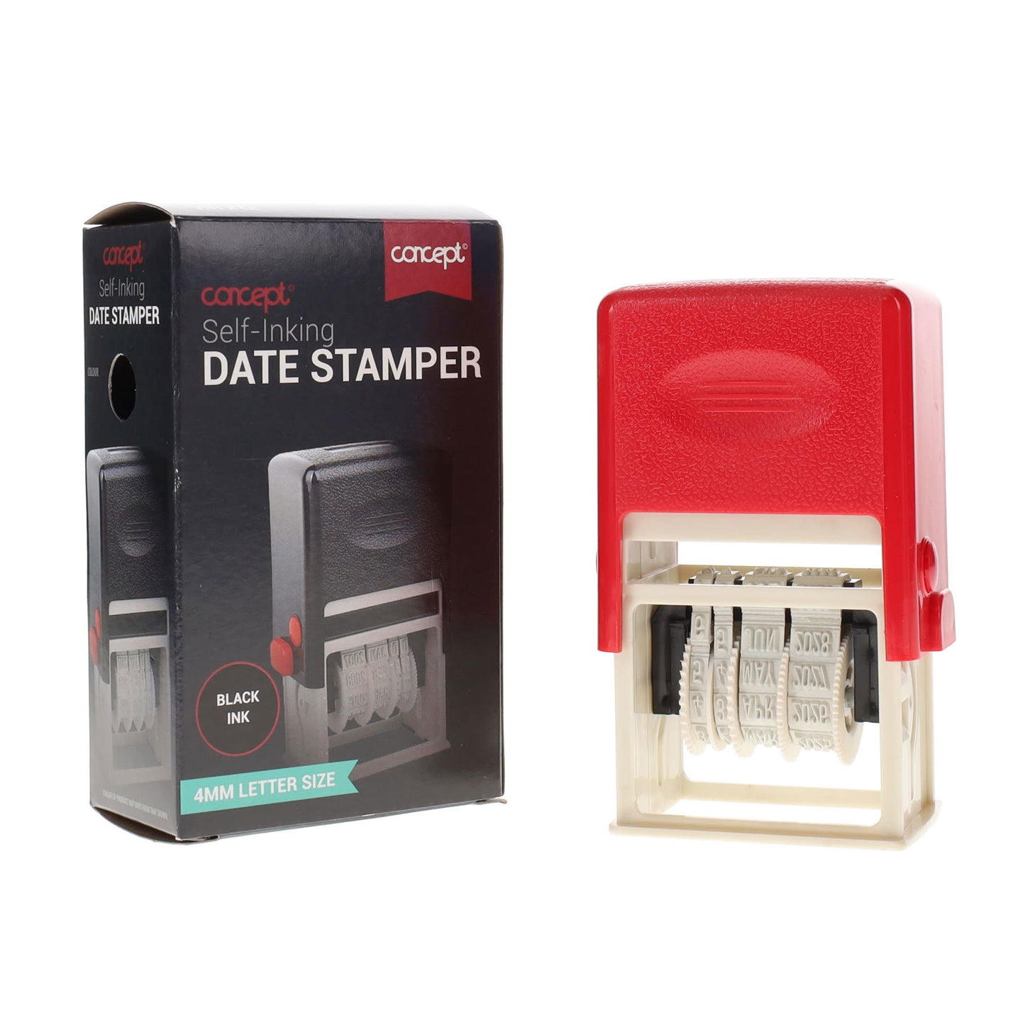 Concept Office Pro Self-Inking Date Stamper