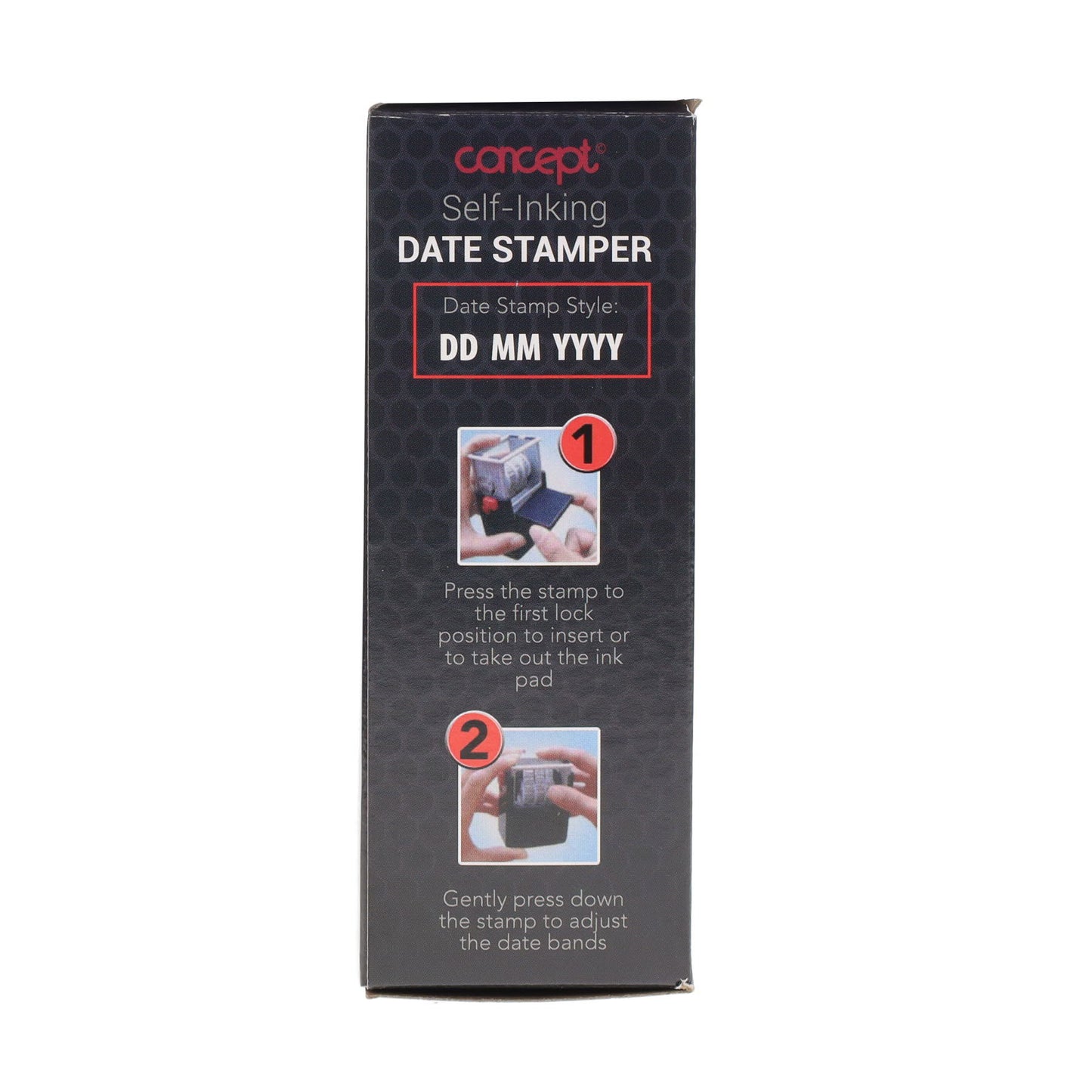 Concept Office Pro Self-Inking Date Stamper