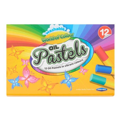 World of Colour Oil Pastels Box of 12