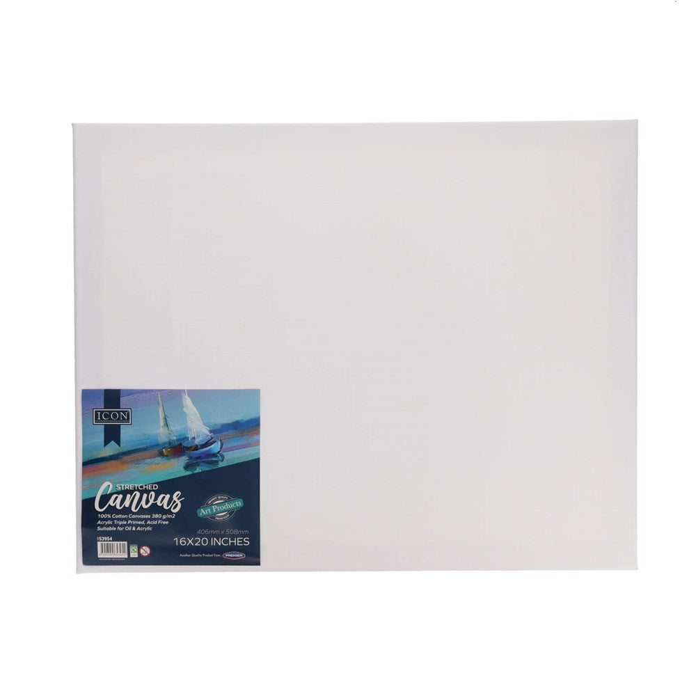 Icon Stretched Canvas 380Gm2 - 16"X20"