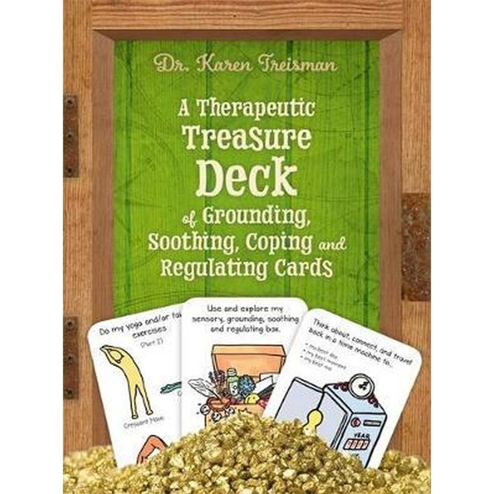 A Therapeutic Treasure Deck Of Grounding, Soothing, Coping And Regulating Cards - ABC School Supplies