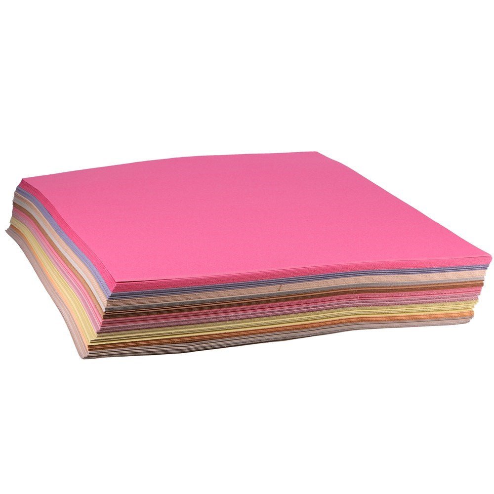 A2 Assorted (Rainbow) Sugar Paper 140gsm - Pack of 250 - ABC School Supplies
