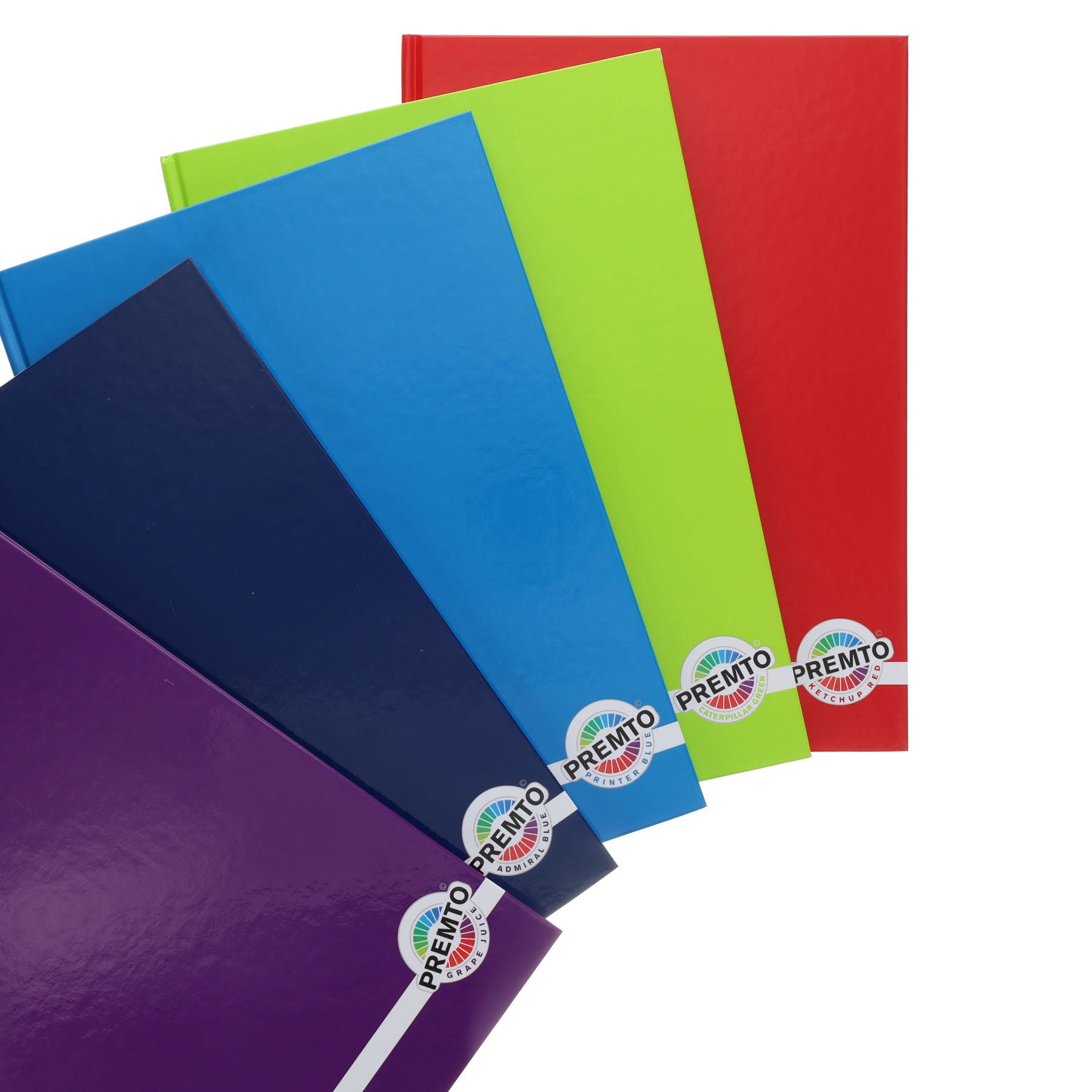 A4 160Pg Hardcover Notebook Pack Of 5 - ABC School Supplies
