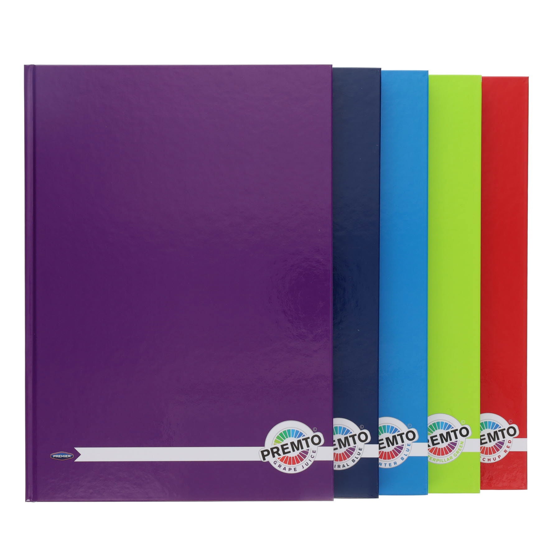 A4 160Pg Hardcover Notebook Pack Of 5 - ABC School Supplies