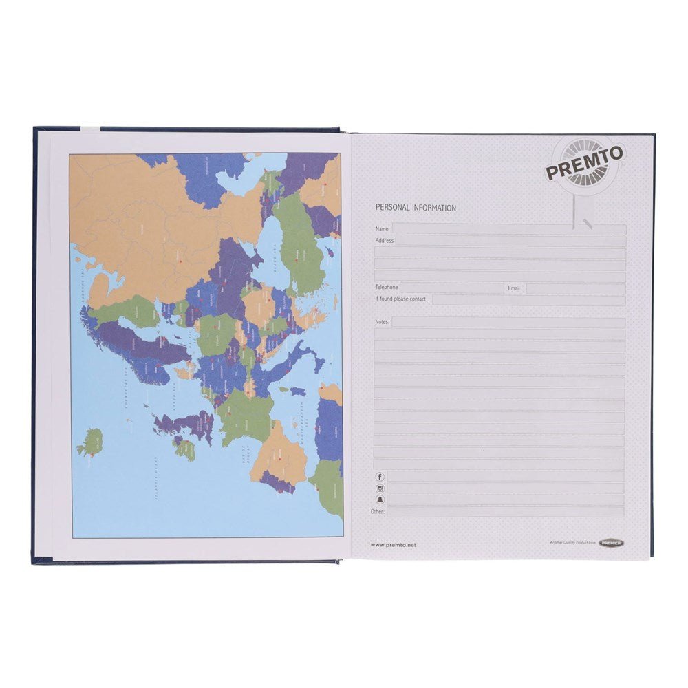 A4 2025 - 2026 Page a Day Academic Diary - ABC School Supplies