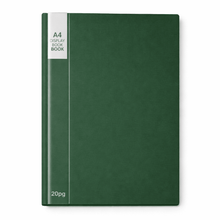 A4 40 Pocket Display Book - Green - ABC School Supplies