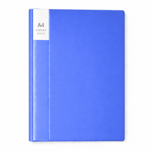 A4 60 Pocket Display Book - Blue - ABC School Supplies