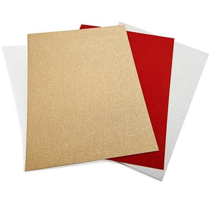 A4 Assorted Glitter Card 240Gsm (Pack Of 10 Sheets) - ABC School Supplies