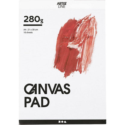 A4 Canvas Pad 280gsm 10 sheets - ABC School Supplies