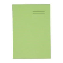 A4 Exercise Book 64 Page, 10Mm Squared, Light Green - Pack Of 50 - ABC School Supplies