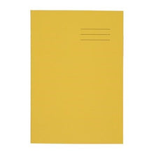 A4 Exercise Book 80 Page, 8Mm Ruled With Margin, Yellow - Pack Of 50 - ABC School Supplies