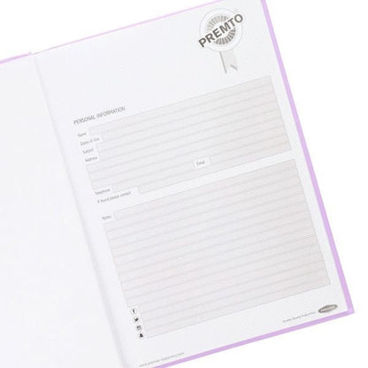 **A4 Pastel 160Pg Hardcover Notebook - ABC School Supplies