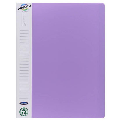 A4 Pastel Pocket Display Book 20 Pockets Pack Of 3 - ABC School Supplies