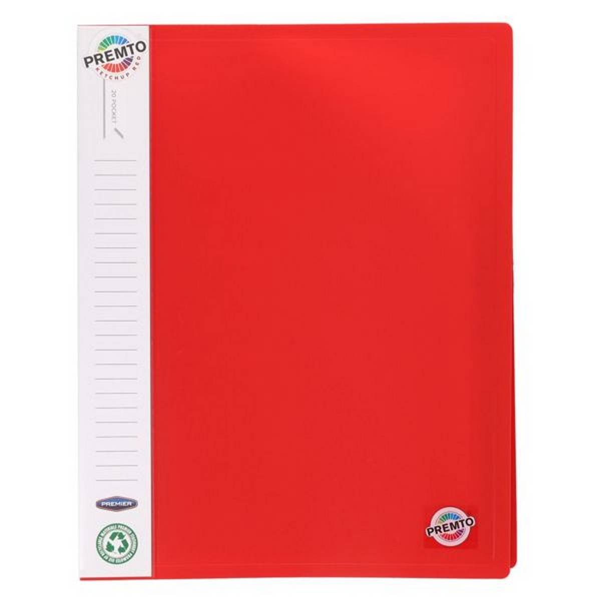 A4 Pocket Display Book 20 Pockets Pack Of 3 - ABC School Supplies