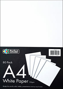 **A4 White Paper 100Gsm - 80 Pack - ABC School Supplies
