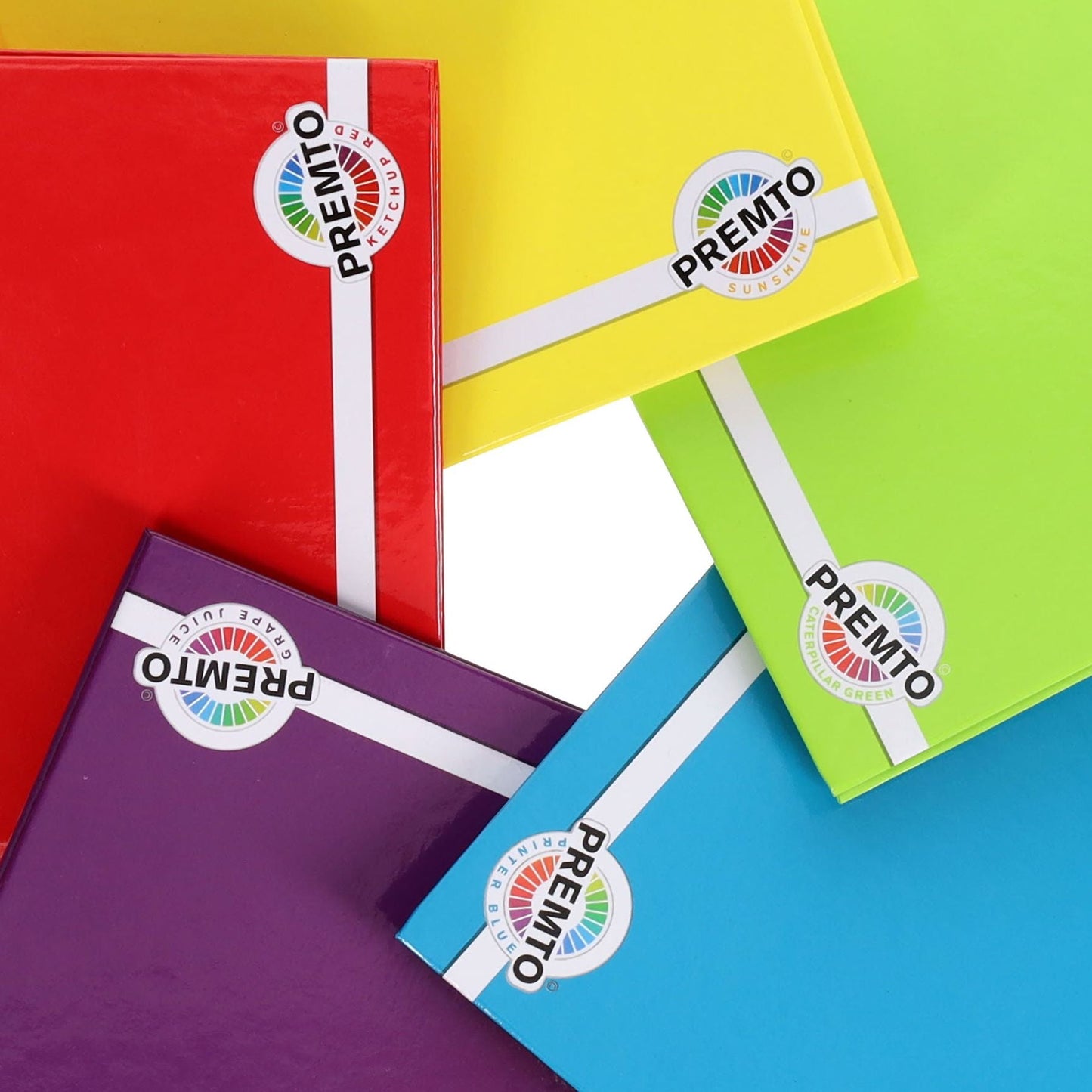 A5 160pg Hardcover Notebook Pack of 5 - ABC School Supplies