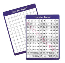 ** 120 Number Boards Set of 30