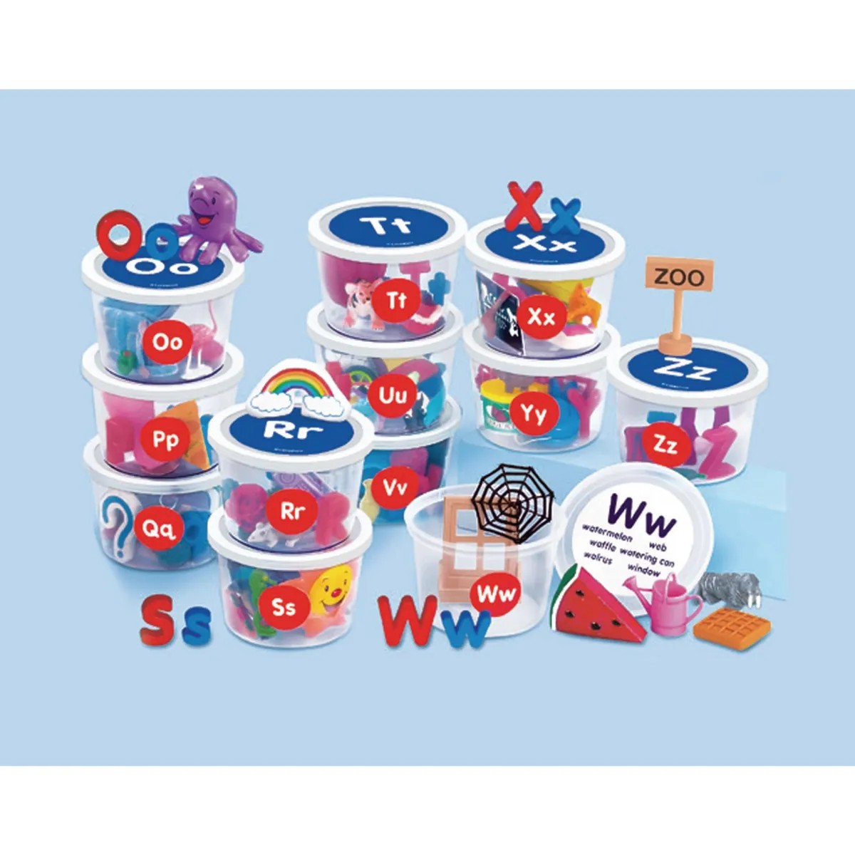 Alphabet Sounds Teaching Tubs - Pack Of 26