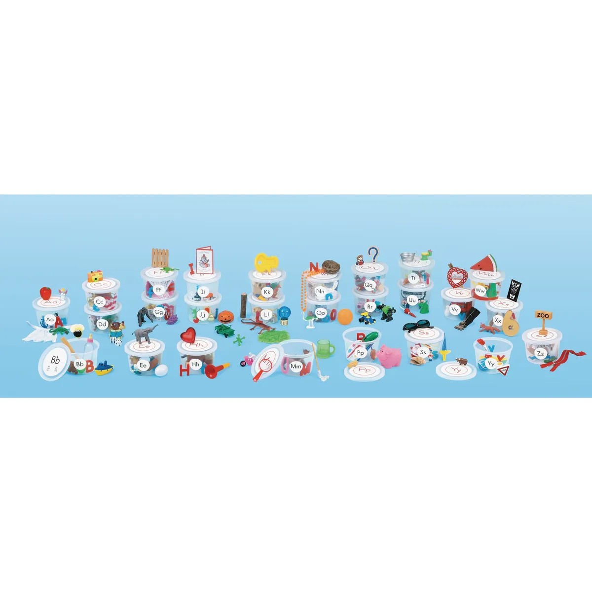 Alphabet Sounds Teaching Tubs - Pack Of 26