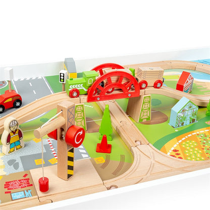 Bigjigs Train Set and Table