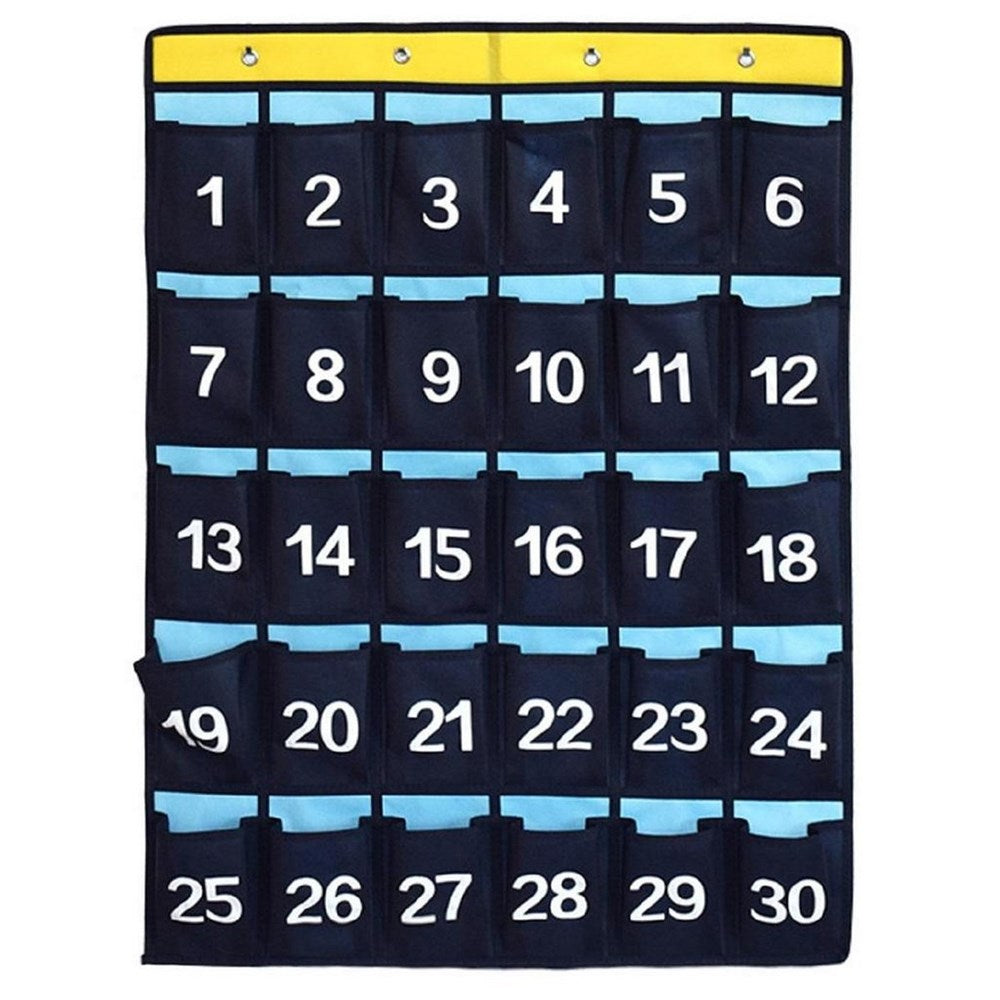 ABC Essentials Classroom Pocket Chart Calculator Holder