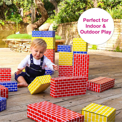 Edushape Corrugated Edu-Blocks Set of 52