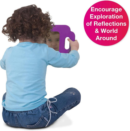 Edushape Geometric Foam Mirror Boards Set of 4