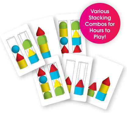 Edushape Geostackers Stacking Shapes