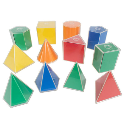 Folding Geometric Solids 2D/3D Pack of 24