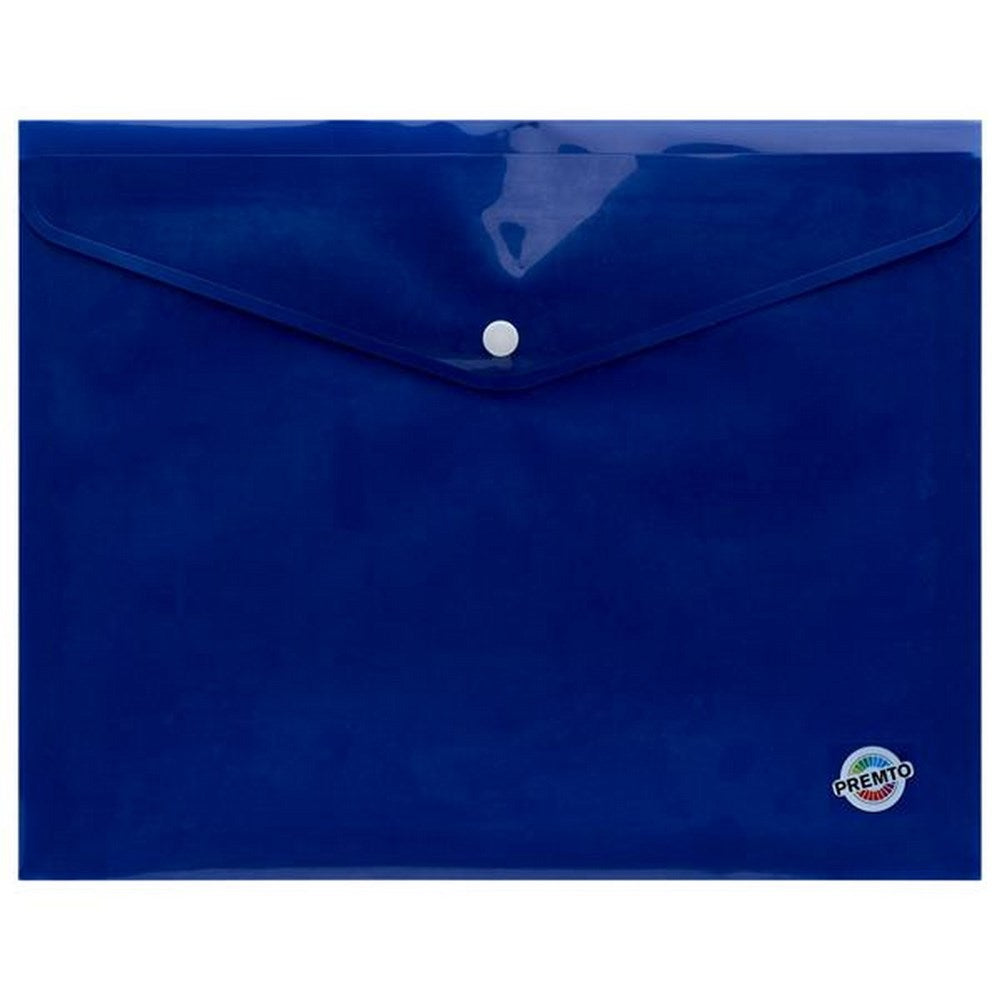 ** A4 Extra Capacity Document Wallet S-2 Pack of 3