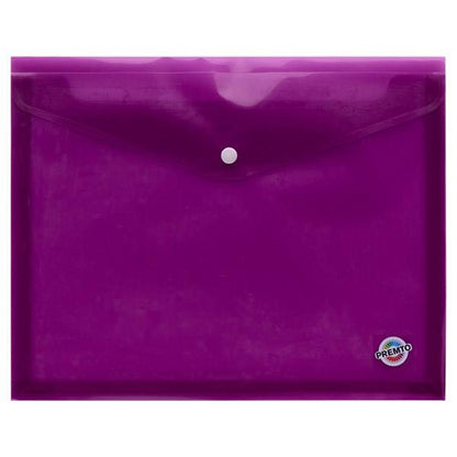 ** A4 Extra Capacity Document Wallet S-2 Pack of 3