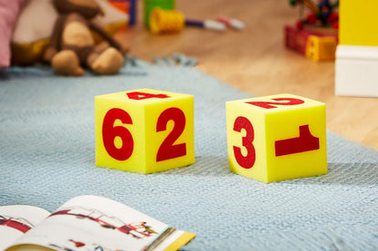 Giant Soft Number Cubes (Set of 2)